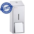MERIDA STELLA MAXI spray hand sanitizer dispenser for disposable refills 1000 ml, polished steel